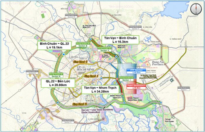 Thành lập Ban chỉ đạo dự án đường Vành đai 3 TP.HCM