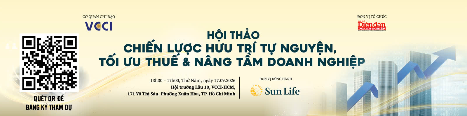 Hội thảo: "Chiến lược hưu trí tự nguyện, tối ưu thuế & nâng tầm doanh nghiệp"